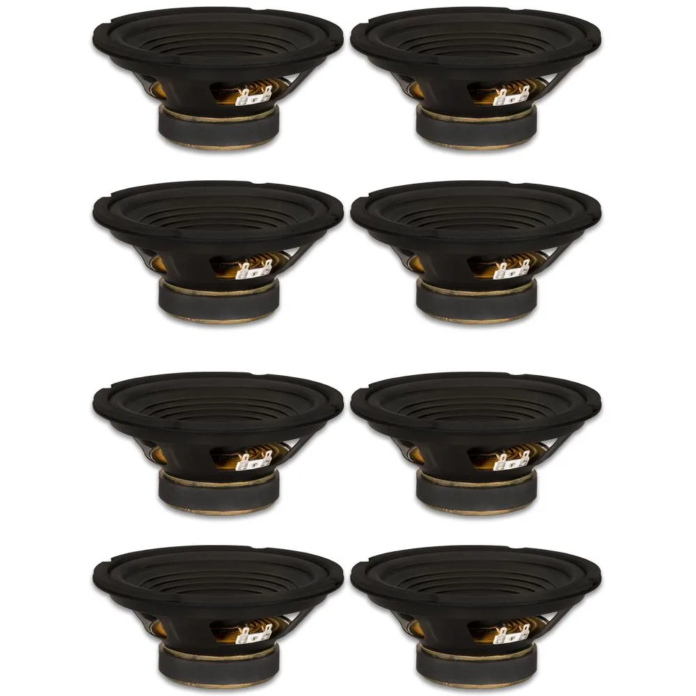 Goldwood Sound, Inc. Goldwood Sound GW-208/4 8" woofer 4 ohm 100 W RMS 200 W max 8 pack — product photo