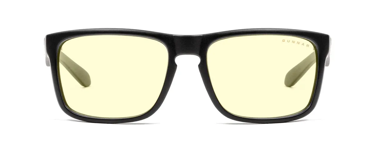 Gunnar Optiks, LLC. Gunnar Intercept Reading Glasses +2.00 Onyx Amber — product photo
