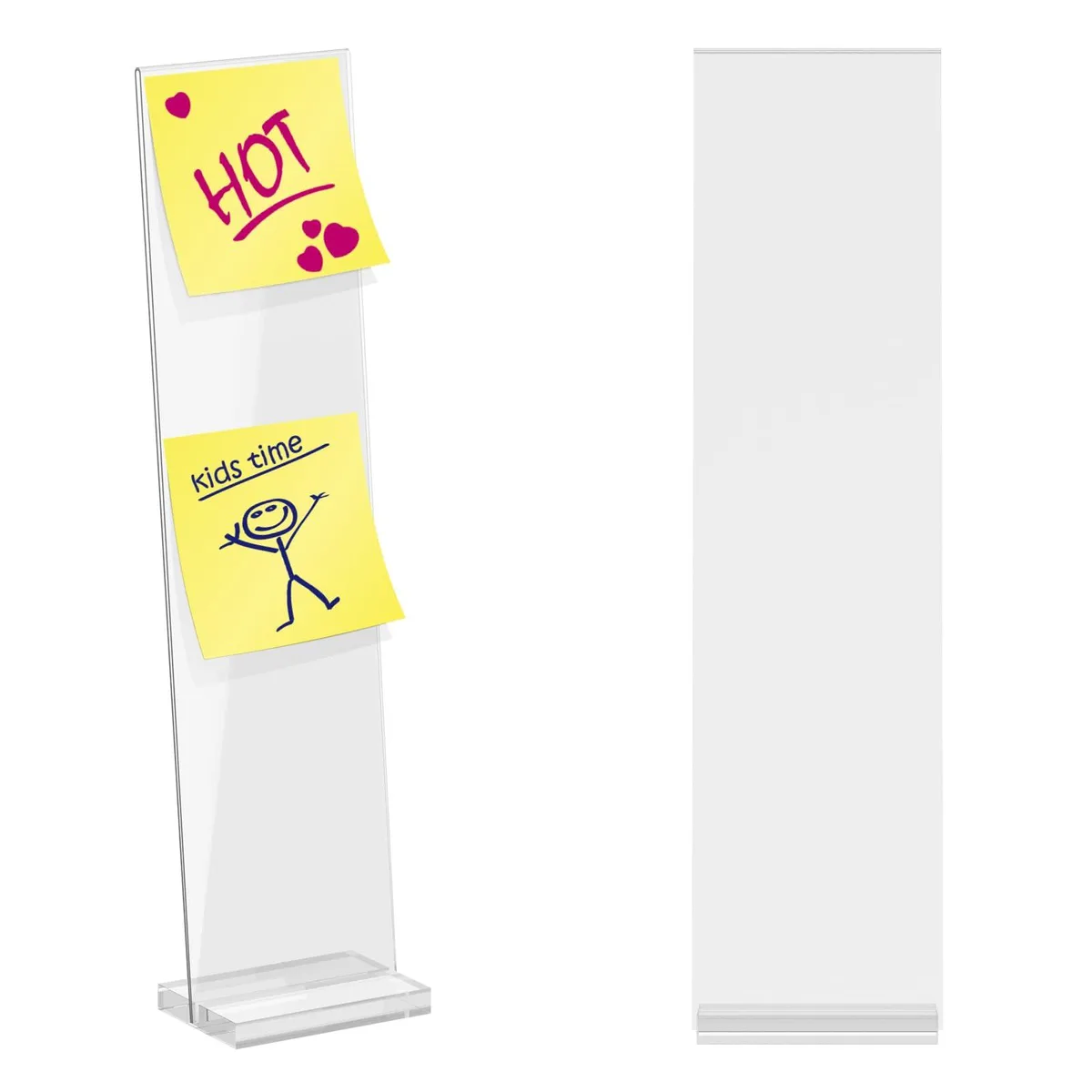  Homakover OIC-MEMO-BOARD-ACY Acrylic Monitor Memo Board 2 Pack — product photo