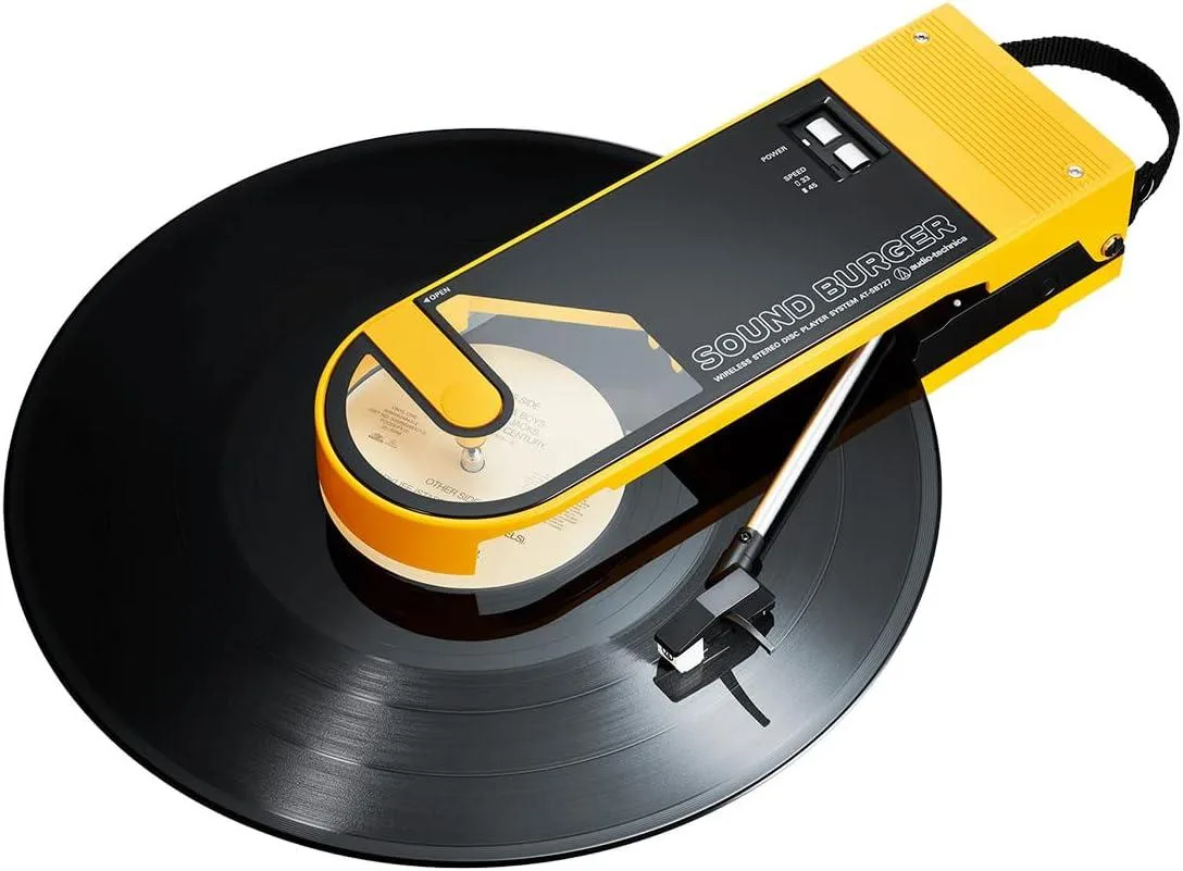 Audio-Technica Audio-Technica AT-SB727-YL Sound Burger Turntable Yellow — product photo