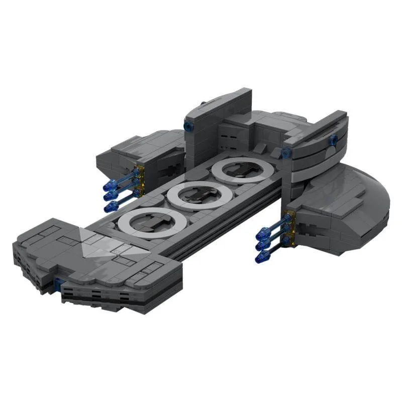 ZITIANYOUBUILD ZITIANYOUBUILD MOC-125615 Bilskirnir-class Space Wars Ship 776 Parts — product photo