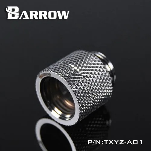 Barrow Mods Barrow Mods G1/4" Male-Female Anti-Twist Rotary Adaptor Silver — product photo