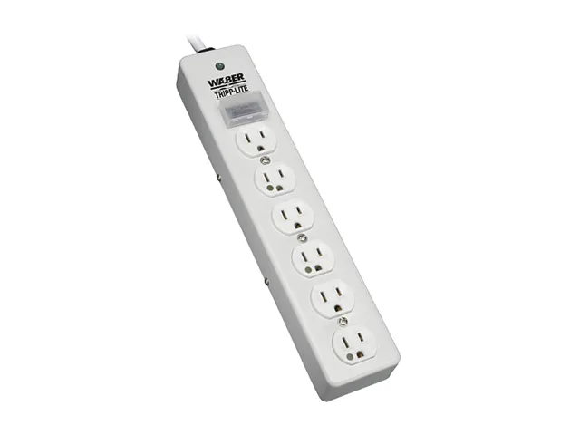 Tripp Lite Tripp Lite SPS606HGRA 6ft 6-outlet 1050J surge protector — product photo