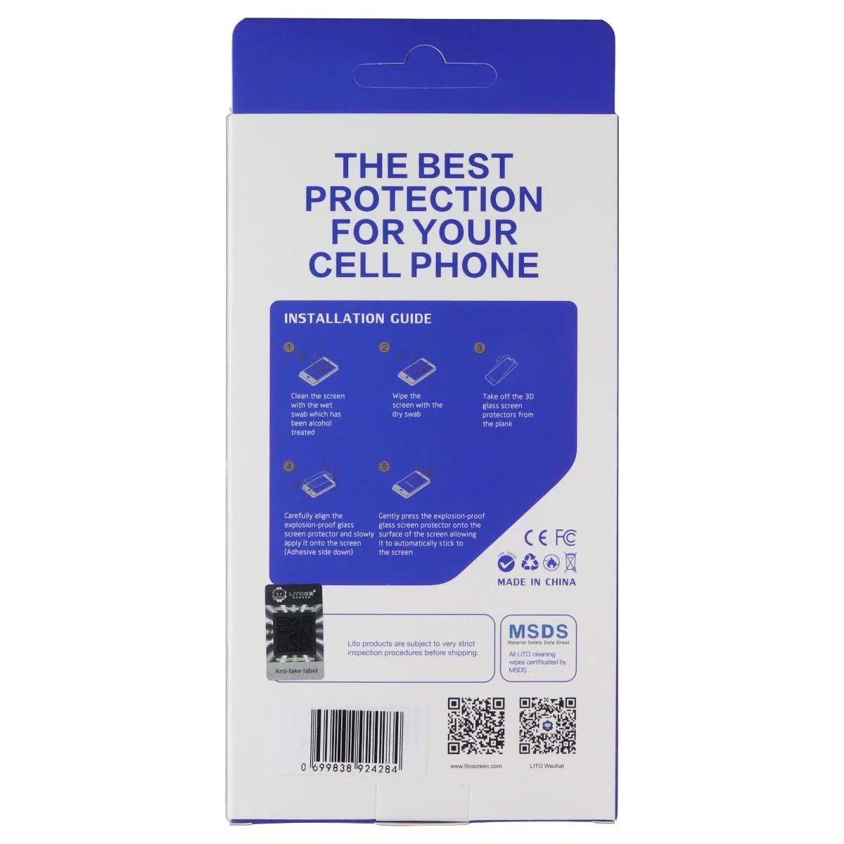 Lito Children’s Wear Lito Children’s Wear 3D Full Cover Tempered Glass for Motorola Moto Edge 30 Ultra — product photo
