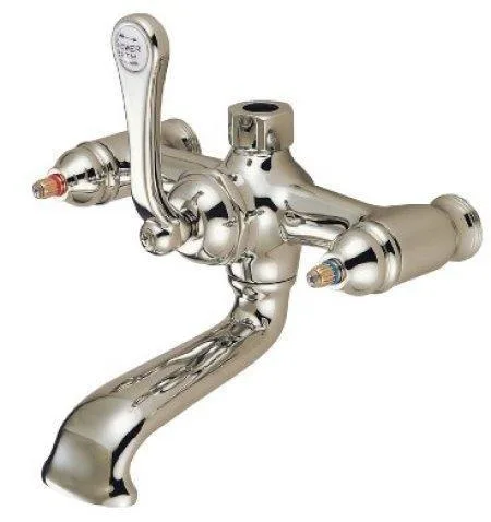 KINGSTON BRASS KINGSTON BRASS ABT100-8 clawfoot tub faucet body only Satin Nickel — product photo