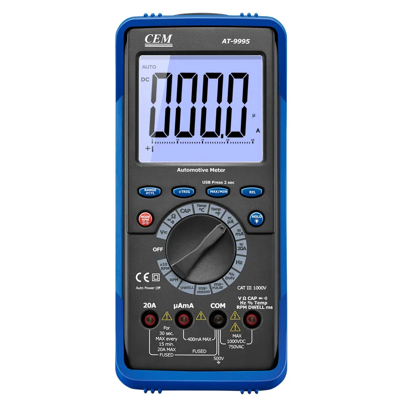 CEM CEM AT-9995 Professional Automotive DMM USB LCD 4000-count — product photo