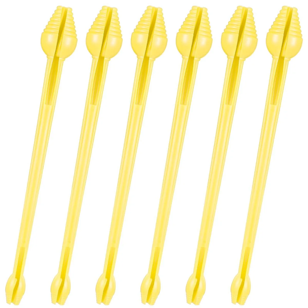  QIR3001 6 Pcs Fish Hook Remover Tool 7.09 x 0.87 Inches Yellow — product photo