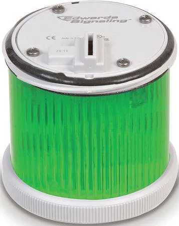 EDWARDS-SIGNALING EDWARDS-SIGNALING 270LEDMG120A Tower Light Module 120V AC Green 70 mm traffic safety equipment — product photo