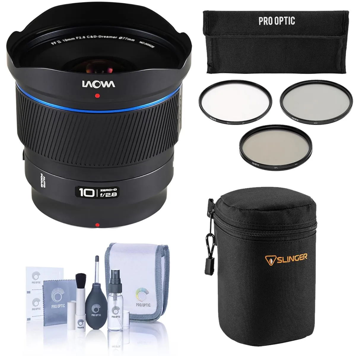 Venus Optics Venus Optics Laowa 10mm f/2.8 Zero-D AF Lens for Nikon Z, 77mm Filter Kit — product photo