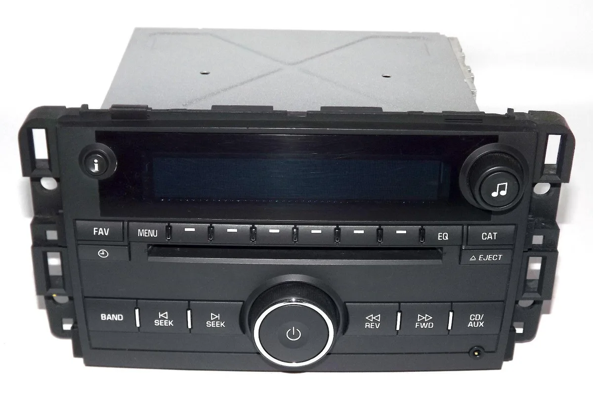 1 Factory Radio 1 Factory Radio 15887275 2006 Chevrolet Impala Monte Carlo AM FM mp3 CD Aux receiver — product photo