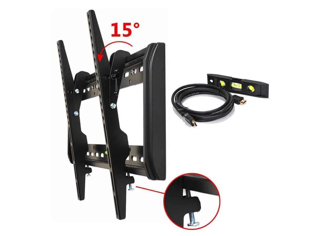VideoSecu VideoSecu Tilt TV Wall Mount 32-75" 165 lbs VESA 600x400 Black — product photo