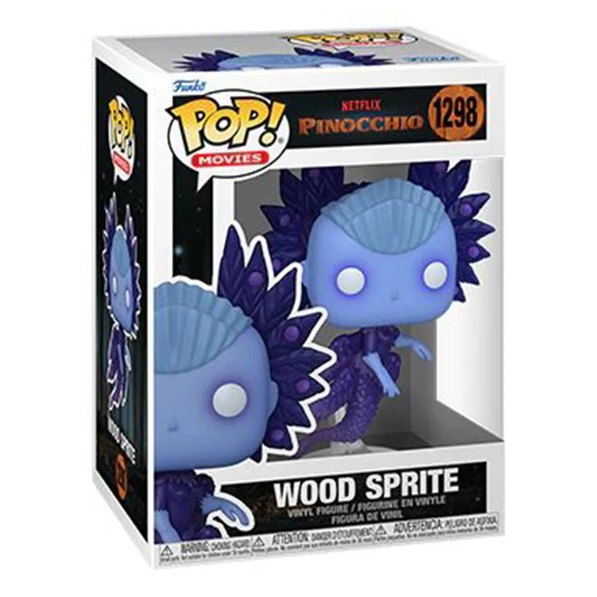 Funko Funko Netflix Pinocchio POP Wood Sprite Vinyl Figure action figure 3.75 — product photo