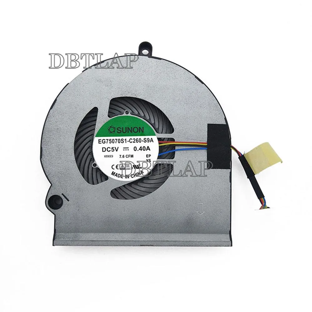 DBTLAP DBTLAP GPU CPU Cooling Fan HP Omen 15-5000 15-5100 15-5200 15T-5000 15T-5100 15-5020CA — product photo