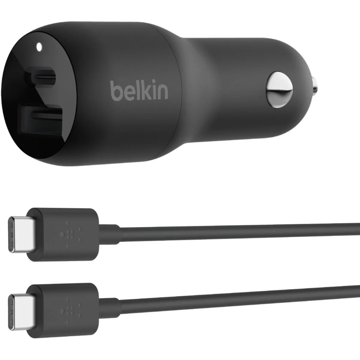 Belkin Belkin CCB004BT1MBK-B6 37 W Auto Adapter with 3.3 ft USB-C Cable — product photo