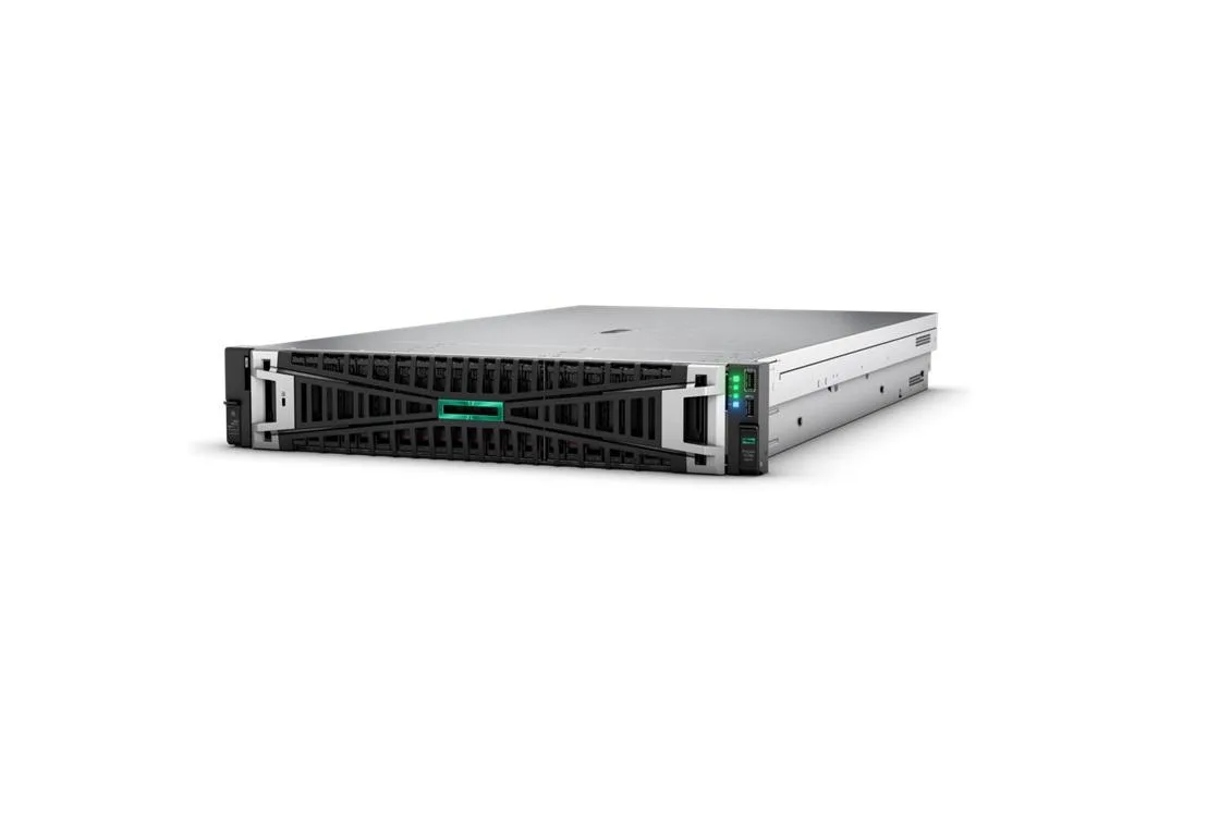 HPE HPE ProLiant DL380 G11 2U rack server 1× Xeon Gold 5415+ 2.9 GHz 32 GB DDR5 8 SFF 800 W P52564-B21 — product photo