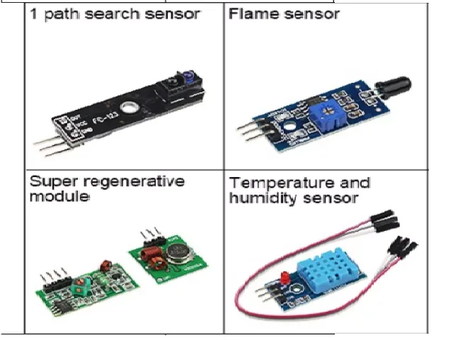 Bazarc Bazarc 16-piece sensor kit K62 — product photo
