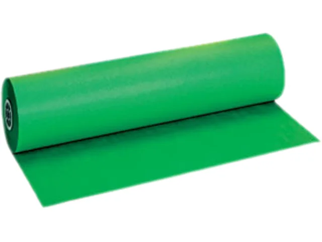 Pacon Pacon 101202 Decorol Flame Retardant Paper 36in x 1000ft Tropical Green — product photo