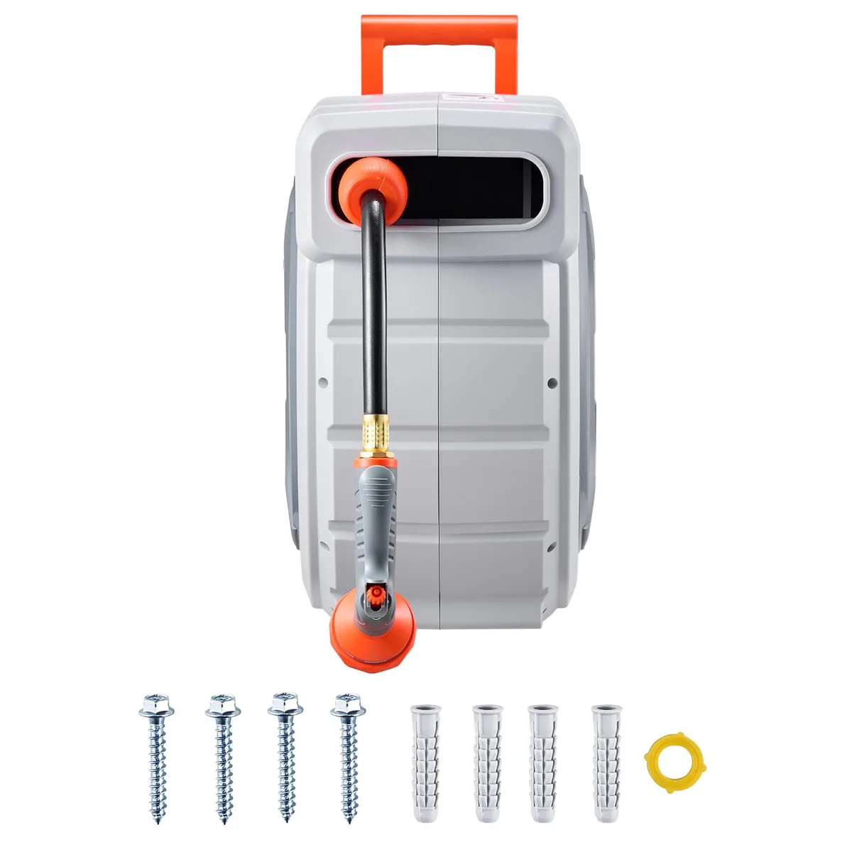 VEVOR VEVOR Retractable Garden Hose Reel 1/2 Inch x 84 ft Wall Mounted 180° Swivel Bracket specialty appliance — product photo