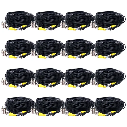 VideoSecu VideoSecu CBV15016 16x 150ft BNC Power Cable Kit — product photo
