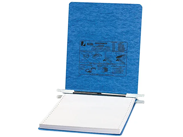 ACCO ACCO 54112 Pressboard Hanging Data Binder Light Blue — product photo