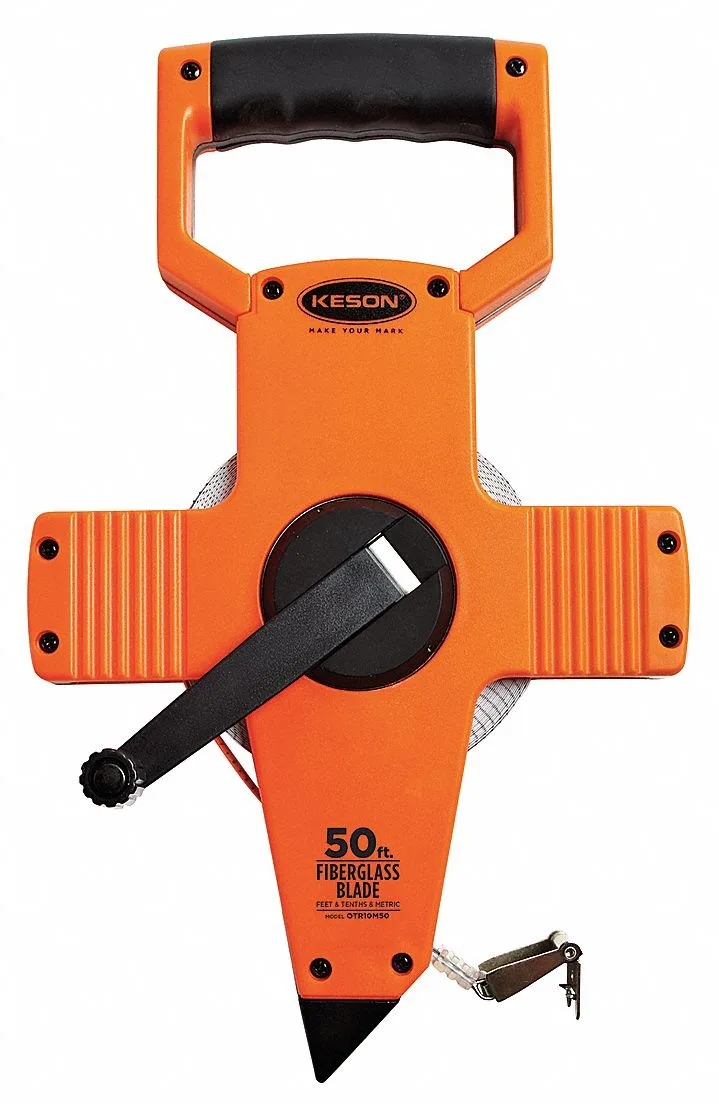 Keson Industries Keson Industries tape measure 1/2 in 50 ft 15 m Pumpkin OTR-10M-50 — product photo