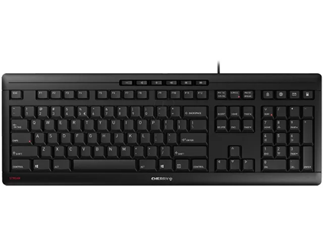 Cherry Cherry JK-8500EU-2 keyboard USB 104 keys black — product photo