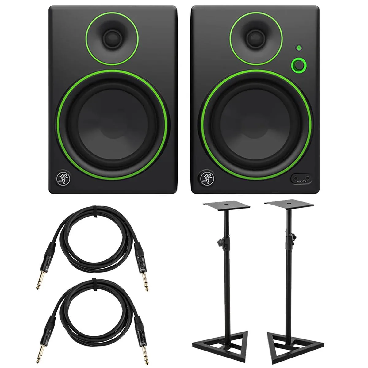 Mackie Mackie CR5BT 5.25" Bluetooth 5 Studio Monitor Pair with Stands &amp; Cables — product photo