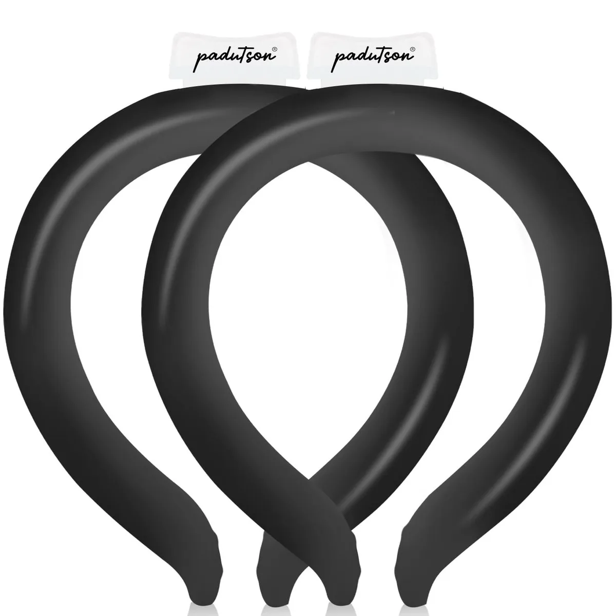 ARENTI ARENTI Neck Cooling Tube 2 in 1 Accessory Black 2 Pack — product photo