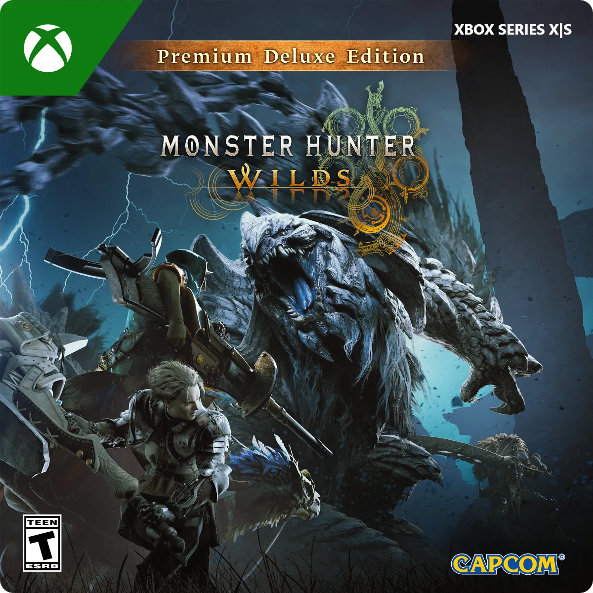 Capcom Capcom Monster Hunter Wilds Premium Deluxe Edition EP2-19707 downloadable game — product photo
