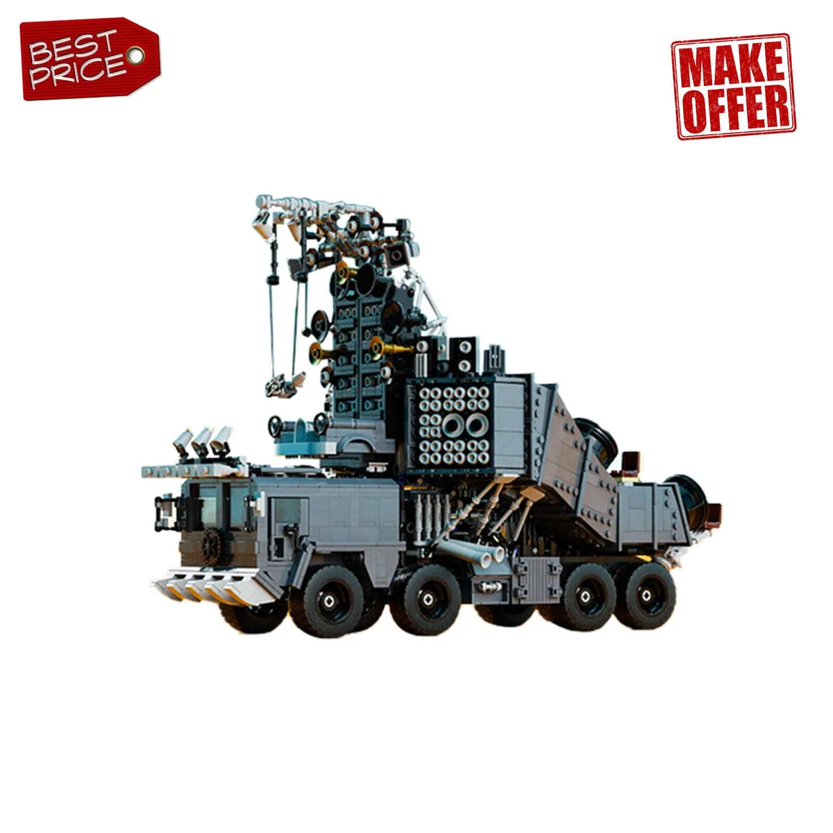 ZITIANYOUBUILD ZITIANYOUBUILD Truck Construction Vehicle 3027 Pieces Film MOC Building Set — product photo