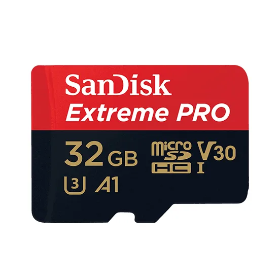 SanDisk SanDisk Extreme PRO microSDHC 32 GB 100 MB/s memory card — product photo