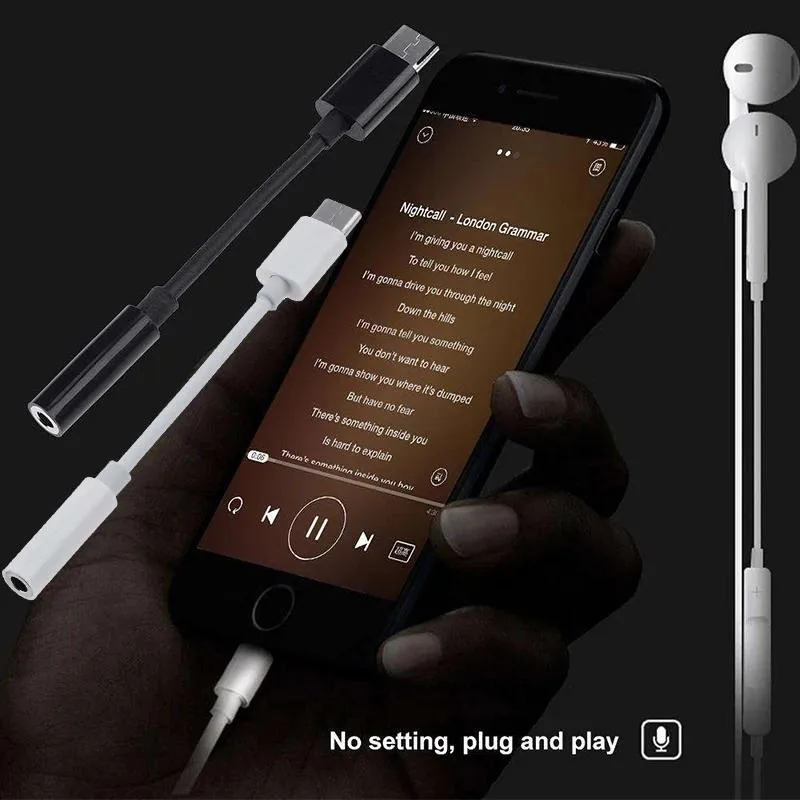 Defendwe Defendwe USB-C to 3.5mm Adapter with Charging Port — product photo