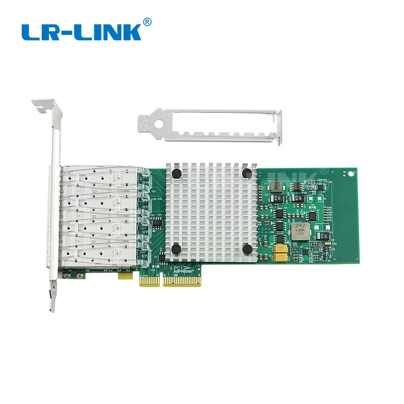 LR-LINK LR-LINK LREC9714HF-4SFP 4-port Gigabit SFP network card — product photo