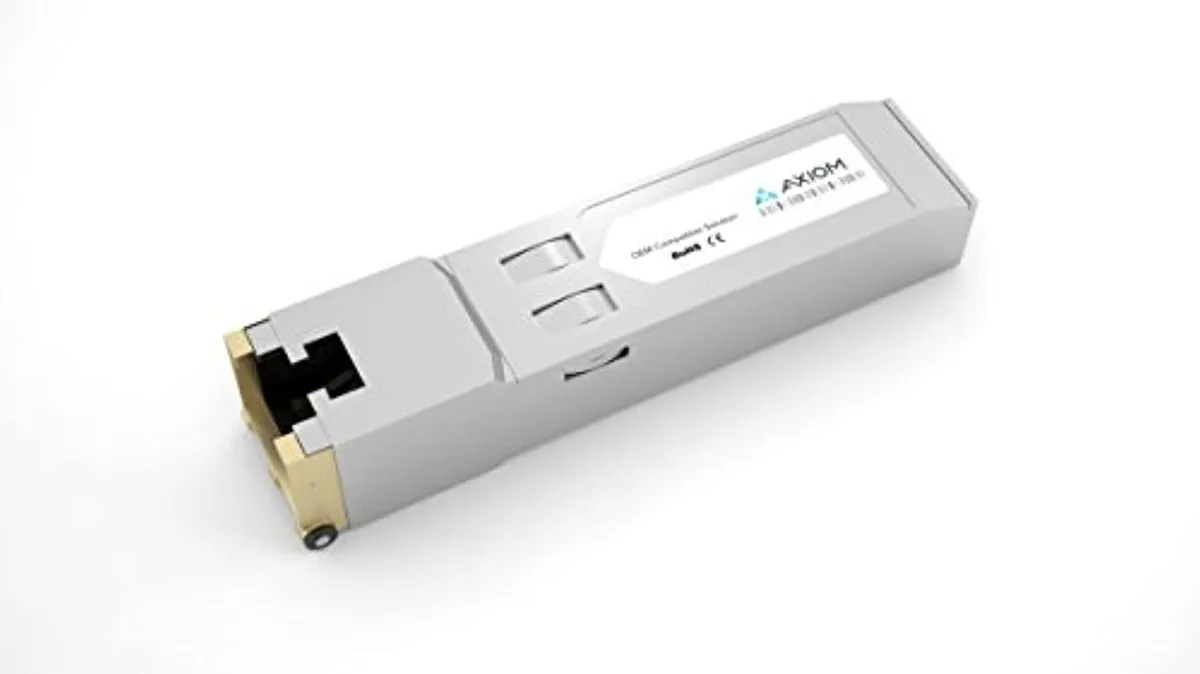 Axiom Axiom AXG100784 10GBASE-T SFP+ Transceiver RJ-45 30m TAA — product photo