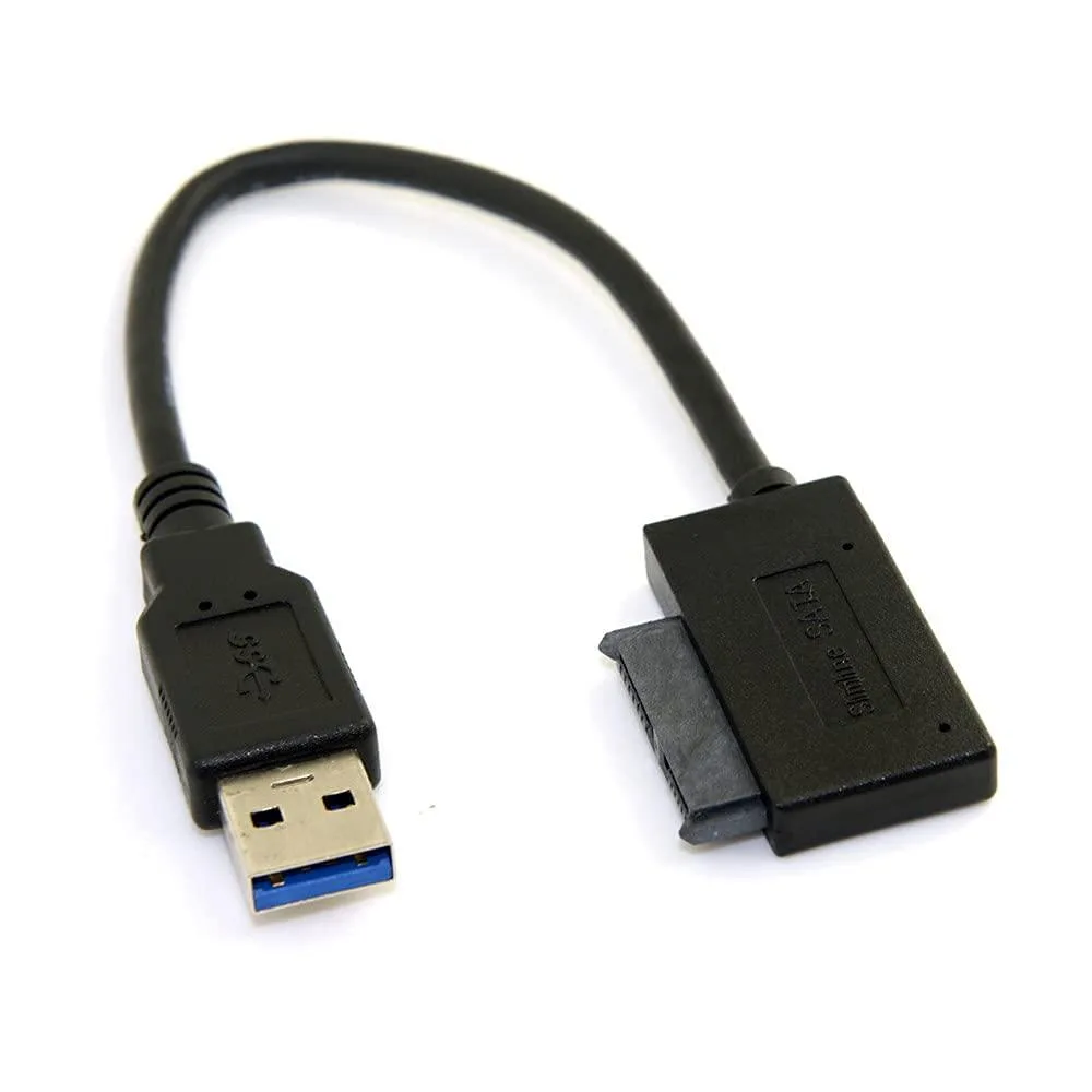 LORDWORLD LORDWORLD USB 3.0 to SATA 13pin Slimline Adapter Cable — product photo