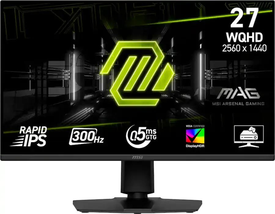 MSI MSI MAG 275QPF X30 27" 300Hz WQHD gaming monitor — product photo