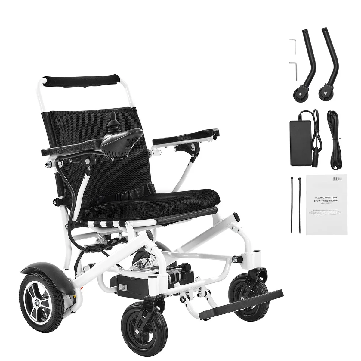 VEVOR VEVOR JRWD6010 Electric Wheelchair 300lbs 13mi 21in Seat Home Health Care — product photo