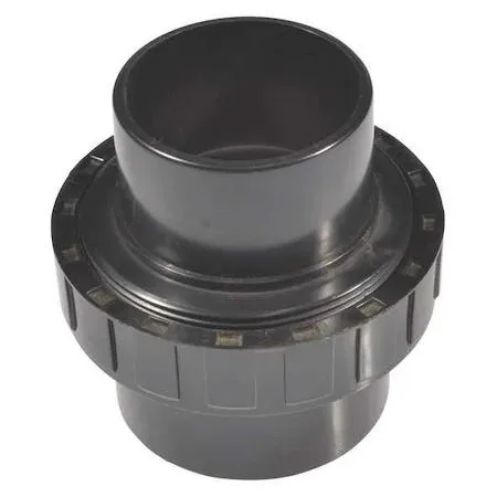 Dayton 2 inch union for cartridge filter, white PVC fitting