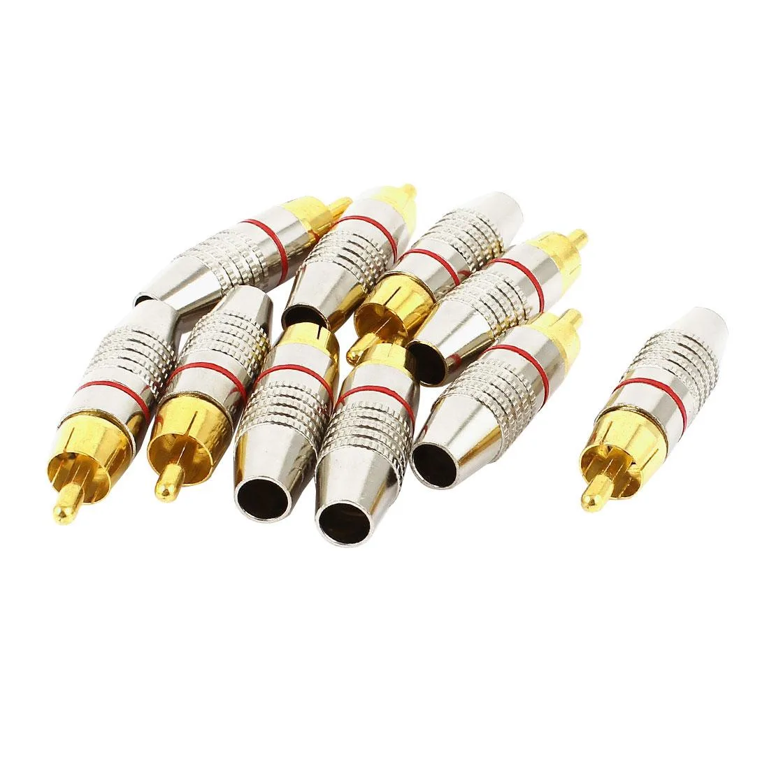 Unique-Bargains Unique-Bargains RCA Male Audio Adapter 10pcs — product photo