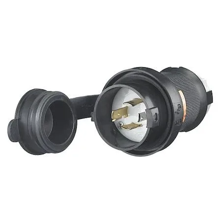 Hubbell Incorporated Hubbell Incorporated HBL2411SW Watertight Locking Plug L14-20P 20 A 125/250V video accessory — product photo