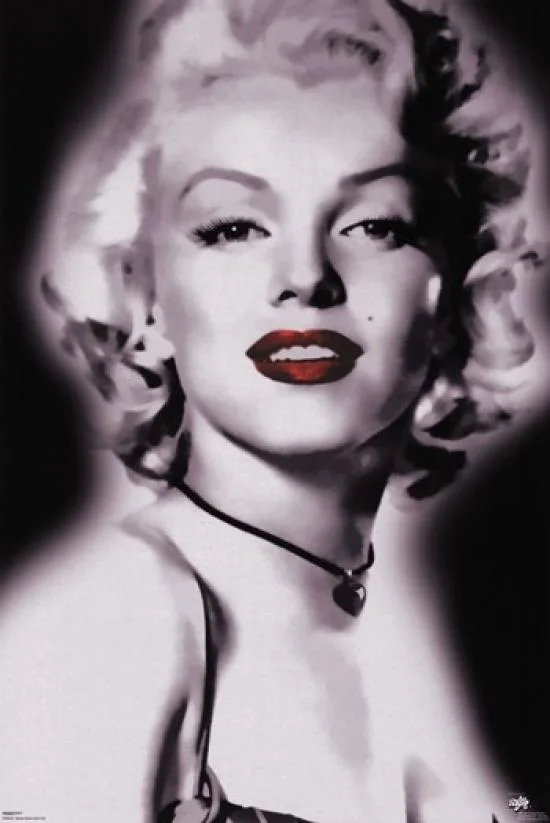 Poster print of Marilyn Monroe in Some Like It Hot, 22 by 34 inches