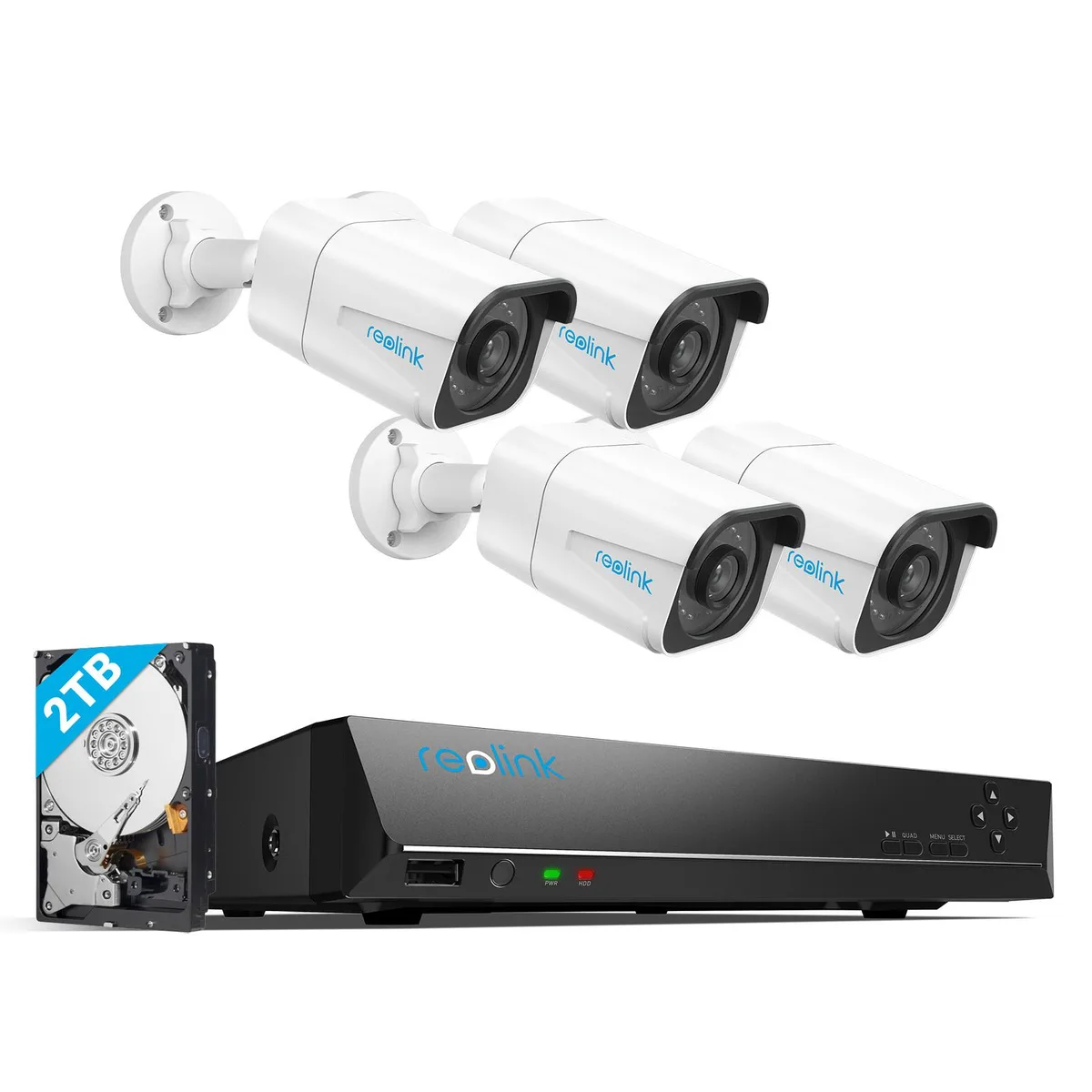 Reolink Reolink RLK8-810B4-A 8CH 4K PoE Surveillance Security System — product photo
