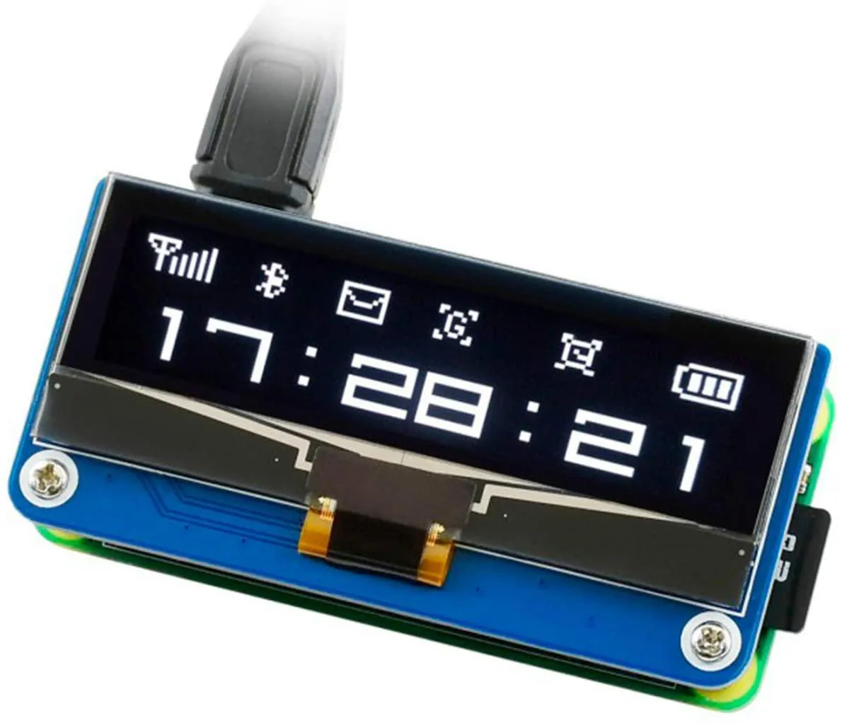 WaveShare WaveShare 2.23inch OLED Display HAT 128×32 SPI/I2C SSD1305 — product photo