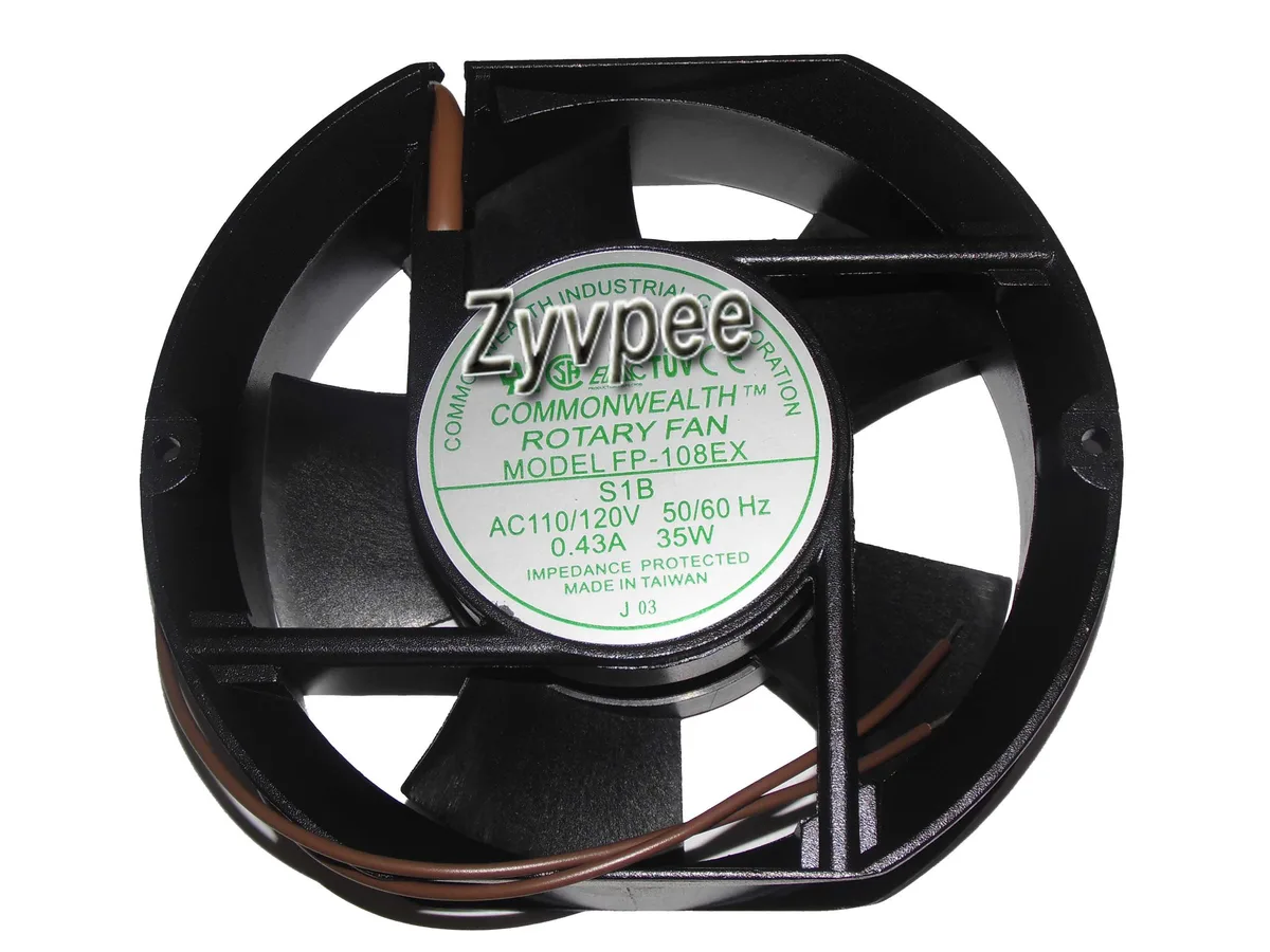 Zyvpee Zyvpee FP-108EX-S1-B 170mm 2 Ball AC Case Fan — product photo