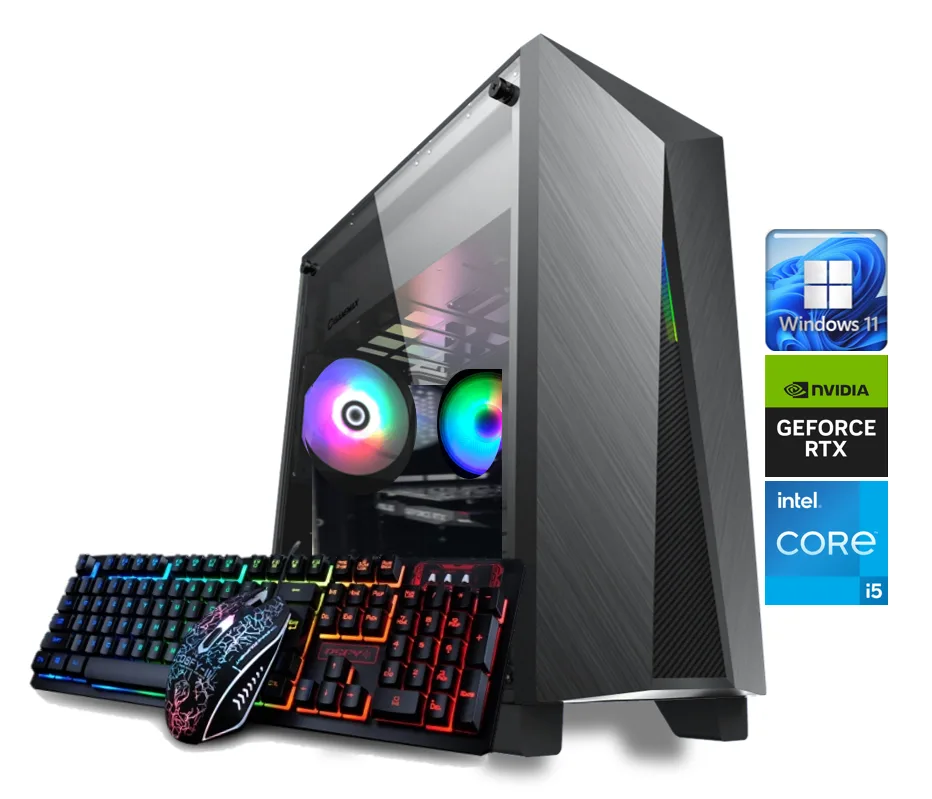Custom Custom Odyssey Nova V2 Gaming PC i5-8500 16GB 1TB RTX 3050 6GB — product photo