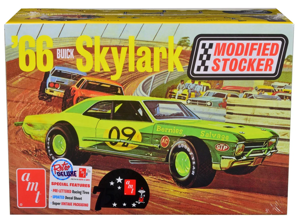 AMT AMT 1966 Buick Skylark Modified Stocker 1/25 Scale Model Kit 96 Parts — product photo