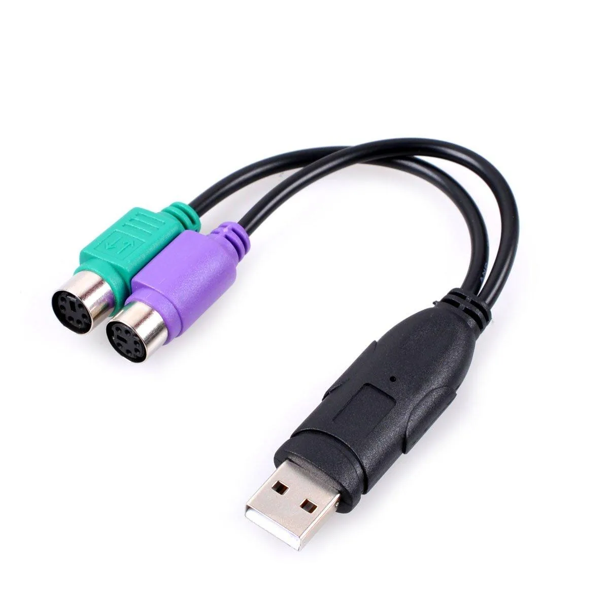 No Sew No Sew DGM5185 PS/2 to USB Adapter Black — product photo