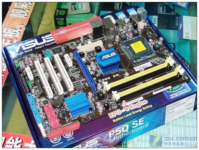 ASUS ASUS P5Q SE Intel motherboard LGA 775 P45 DDR2 16GB ATX — product photo