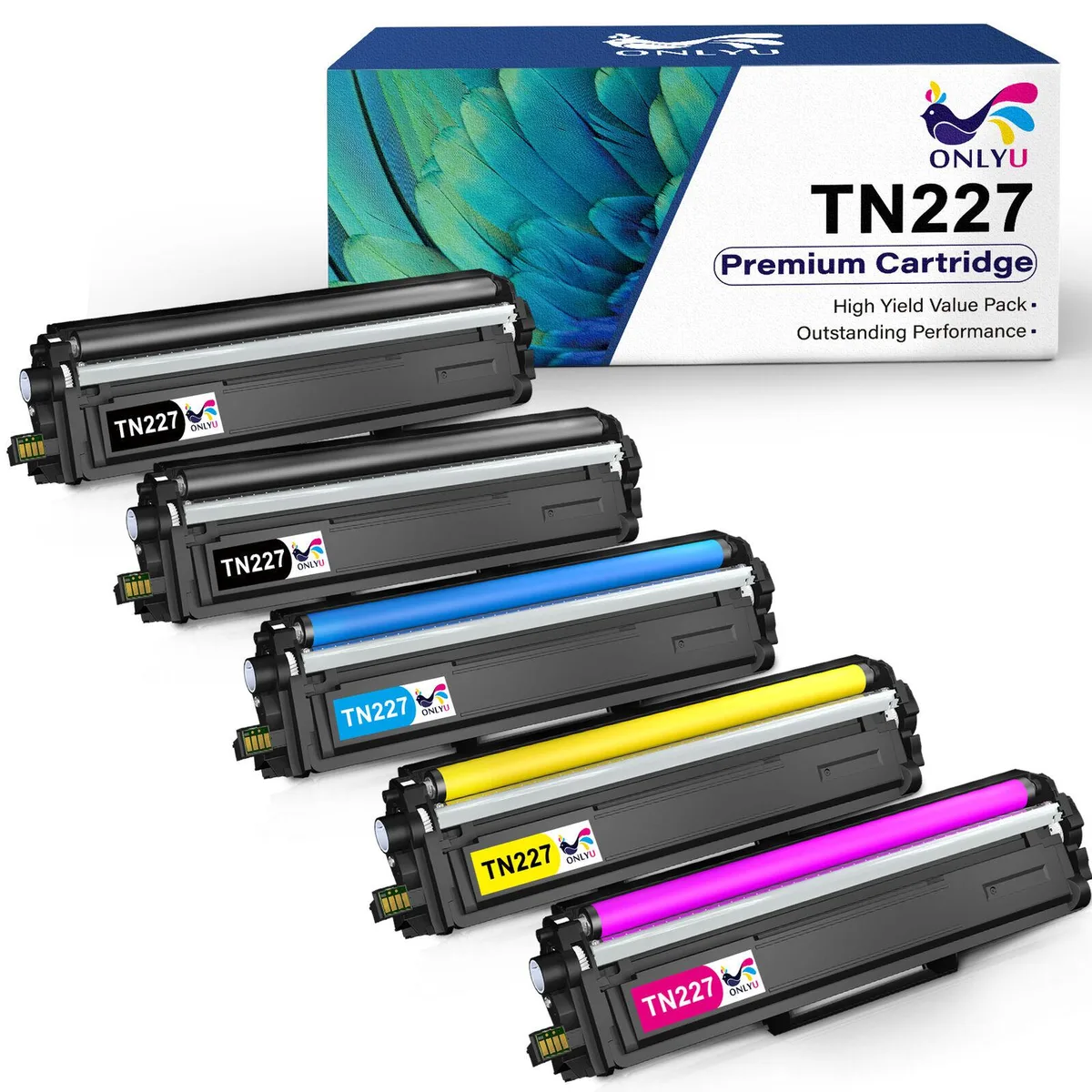 OmniTrade OmniTrade 5PK TN227 TN223 (2K/C/M/Y) toner cartridge — product photo