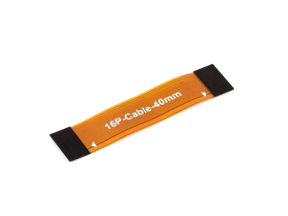 Flat 40mm PCIe flexible cable, 8.52mm wide, for Raspberry Pi 5